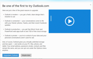 Outlook.com - Be the first to know