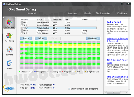 IObit SmartDefrag