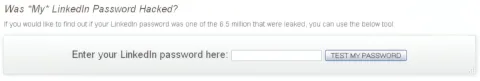 Check if your Linkedin password was compromised Check if your Linkedin password was compromised