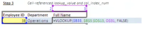 VLOOKUP Step3