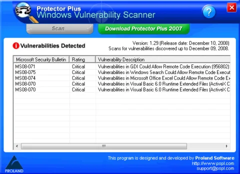 Windows Vulnerability Scanner
