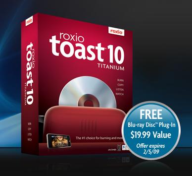 Burn your Cd/DVD on Mac with Roxio