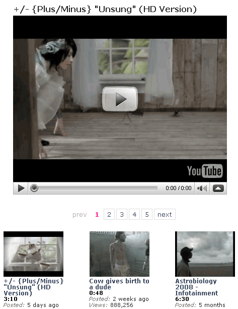 TubePress – A video gallery plugin for WordPress