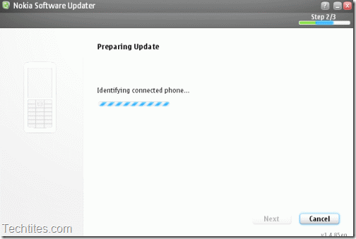 Nokia Software Updater - Step 2