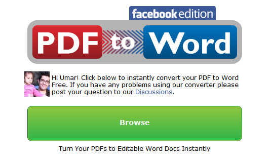 How To Convert PDF Files To Word On Facebook