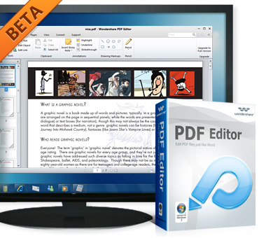 Wondershare PDF Editor BETA