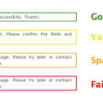 Contact Form 7 errors