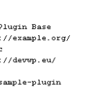 Begin coding your first WordPress Plugin with DX Plugin Base