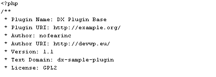 Begin coding your first WordPress Plugin with DX Plugin Base