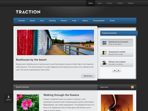 Traction WordPress Theme