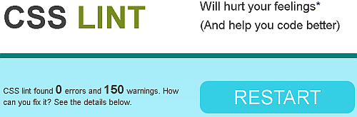 Improve your CSS coding with CSS Lint