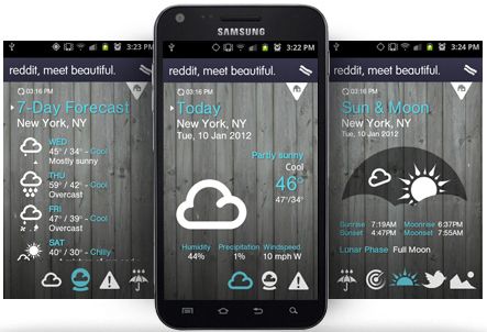 1Weather gives you the best weather experience on Android