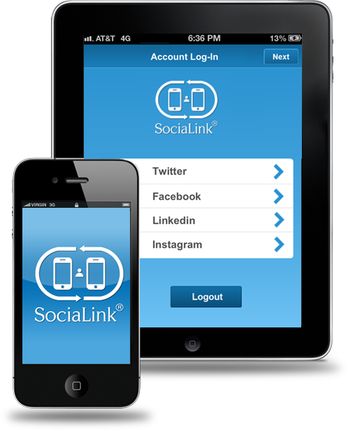 Connect with your friends using SociaLink
