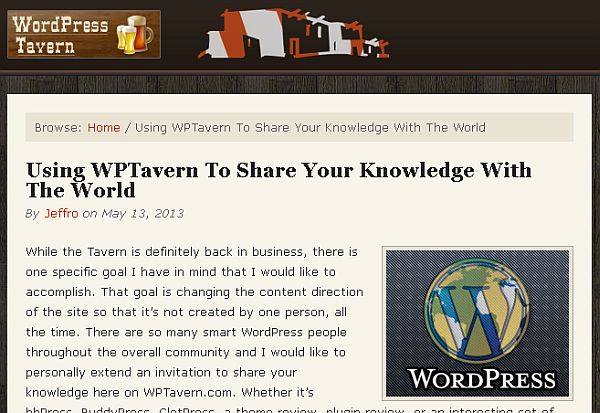 WPTavern is looking for contributors