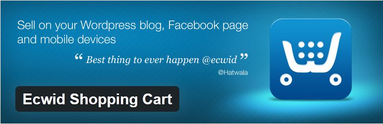 Ecwid Shopping Cart