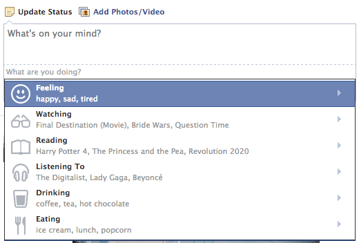 Facebook - What are you doing