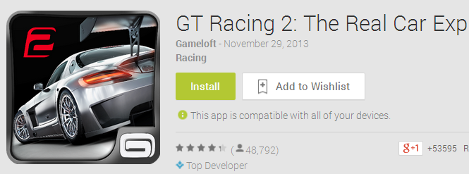Game for the weekend: GT Racing 2