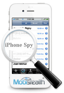 Mobistealth iPhone spy app