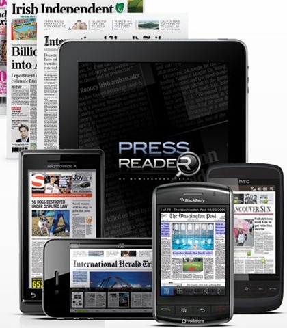 Read over 2,100 newspapers on your iPad 3 with PressReader