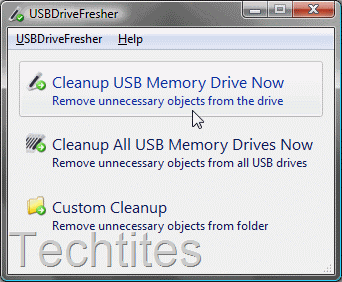 Dry clean your USB drives with USB Drive Fresher