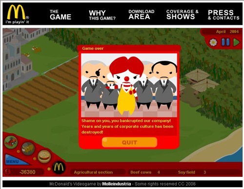Fun Friday: McDonaldâ€™s Video Game